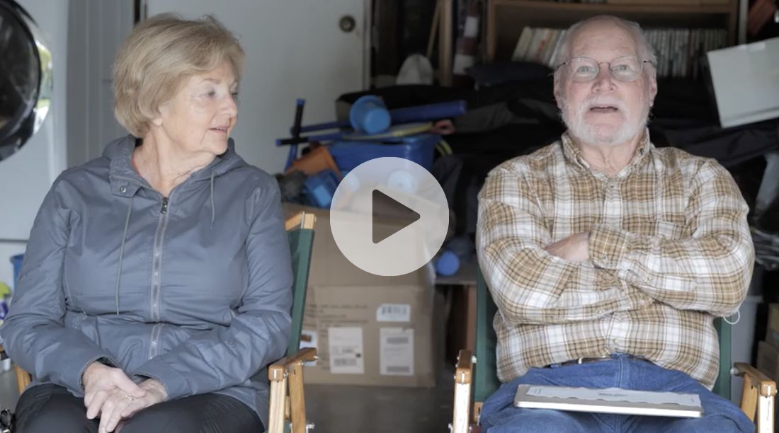 A retired couple share ways to protect your identity.