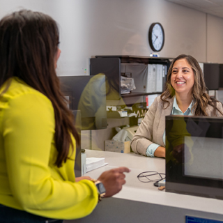 photo of a bank or credit union interior